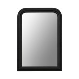 MIRROR ANTIQUE LOOK BLACK 104